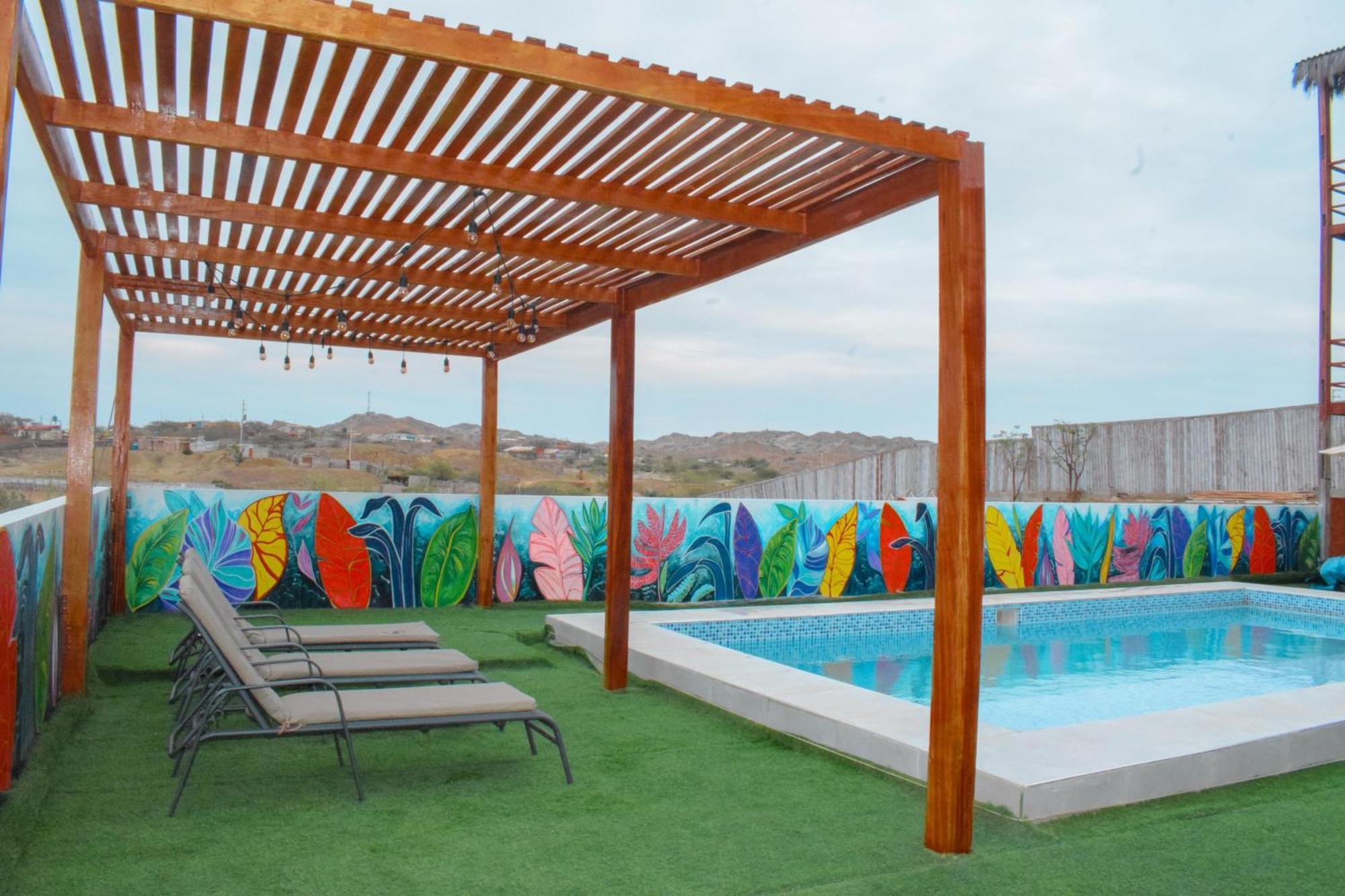 Mangata Hotel Lobitos Eksteriør billede